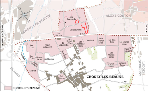 Chorey Map Small